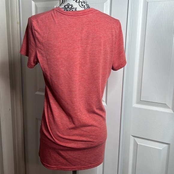 Nike W&J College Red White V Neck T Shirt Short Sleeve M - Picture 3 of 5